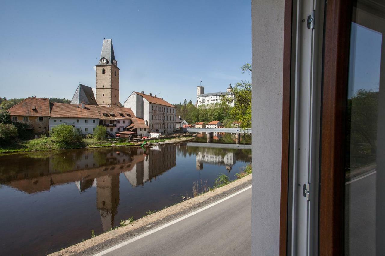 Ubytování Rožmberk nad Vltavou 18 Esterno foto